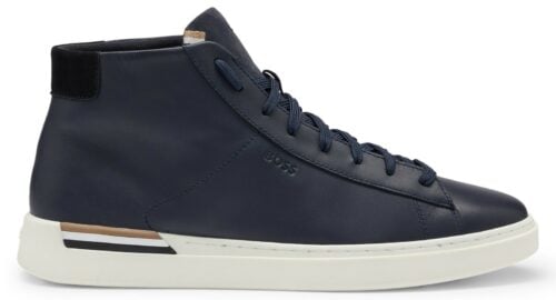 Boss Clint HIGH-TOP Leather Sneaker