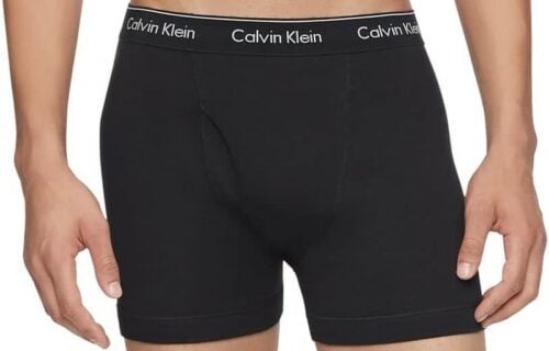 Tops among the best cotton underwear for men: Calvin Klein Boxer Briefs