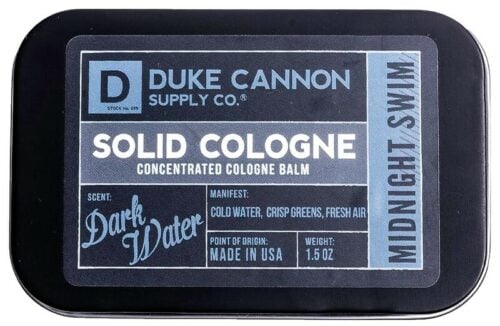 Duke Cannon Supply Co. Solid Cologne Midnight Swim