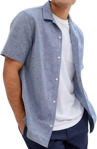 Gap Short Sleeve Linen Shirt
