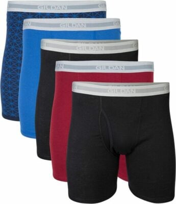 Gildan Men’s Underwear Boxer Briefs
