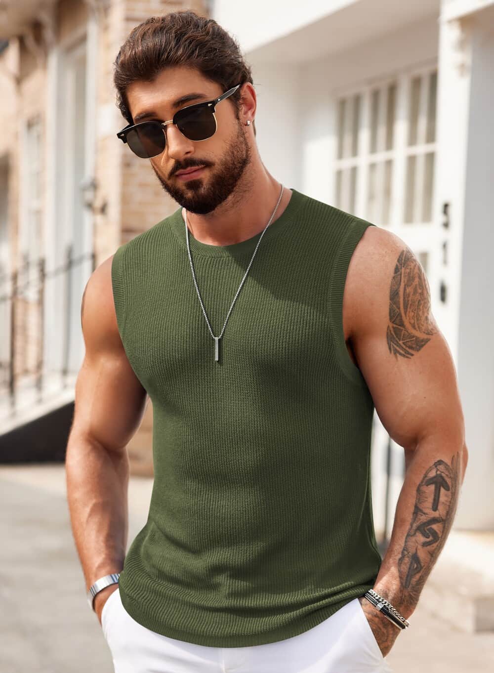 Knitted Tank Top