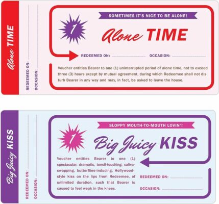 Knock Knock Vouchers for Lovers