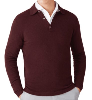 Luca Faloni cashmere polo sweater