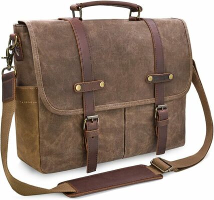 Newhey 15.6 Inch Waterproof Messenger Bag