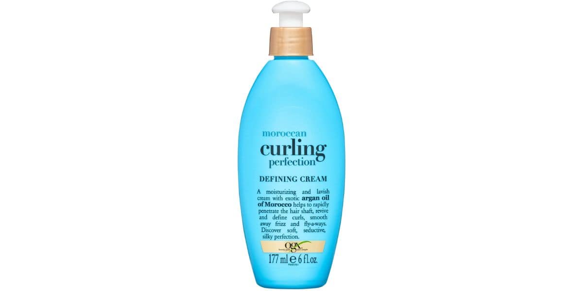 Bottle of curl serum 