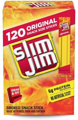 Slim Jim Snack-Sized Smoked Meat Stick