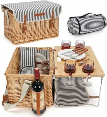 Wicker Picnic Basket