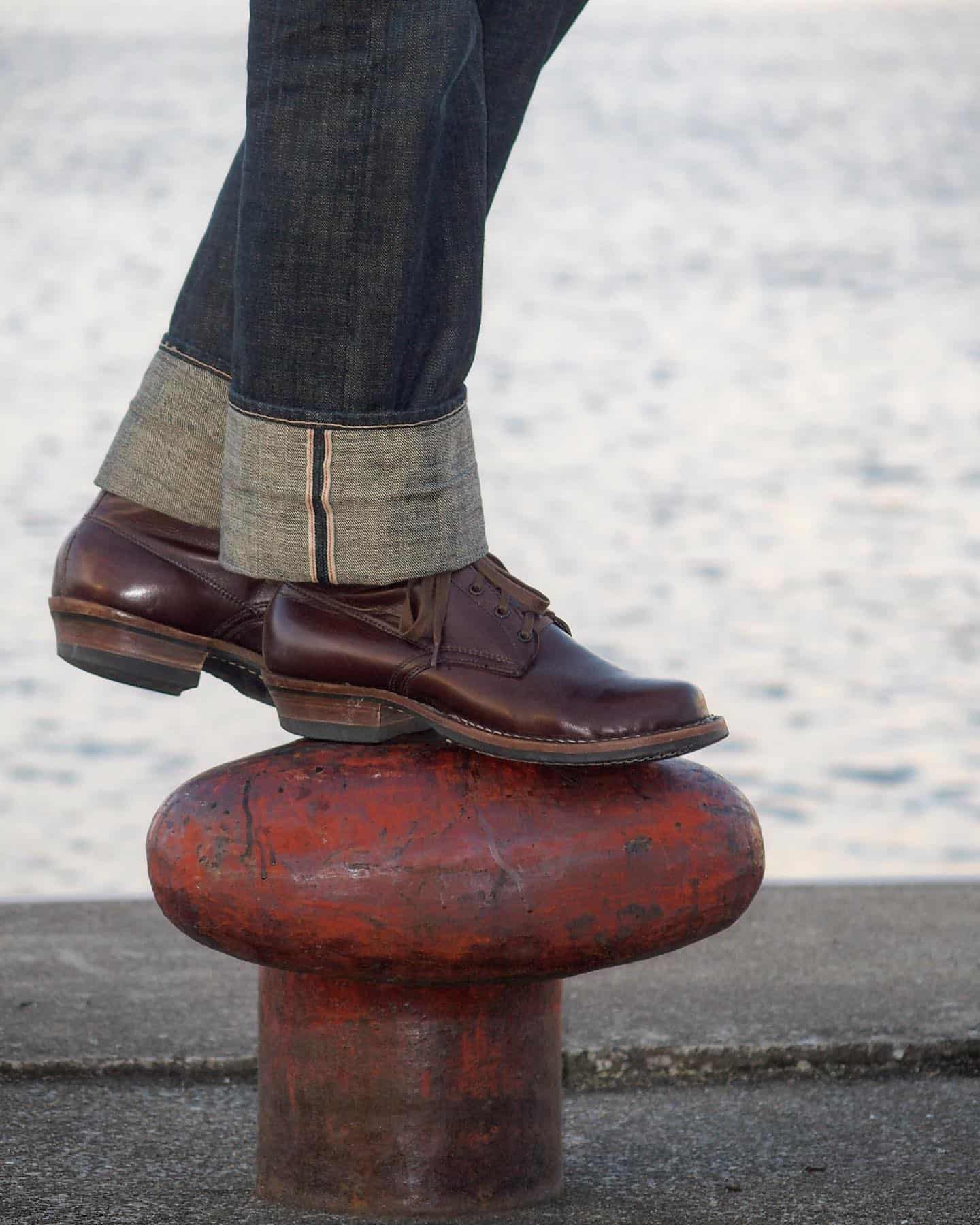 standing on top of a boat dock