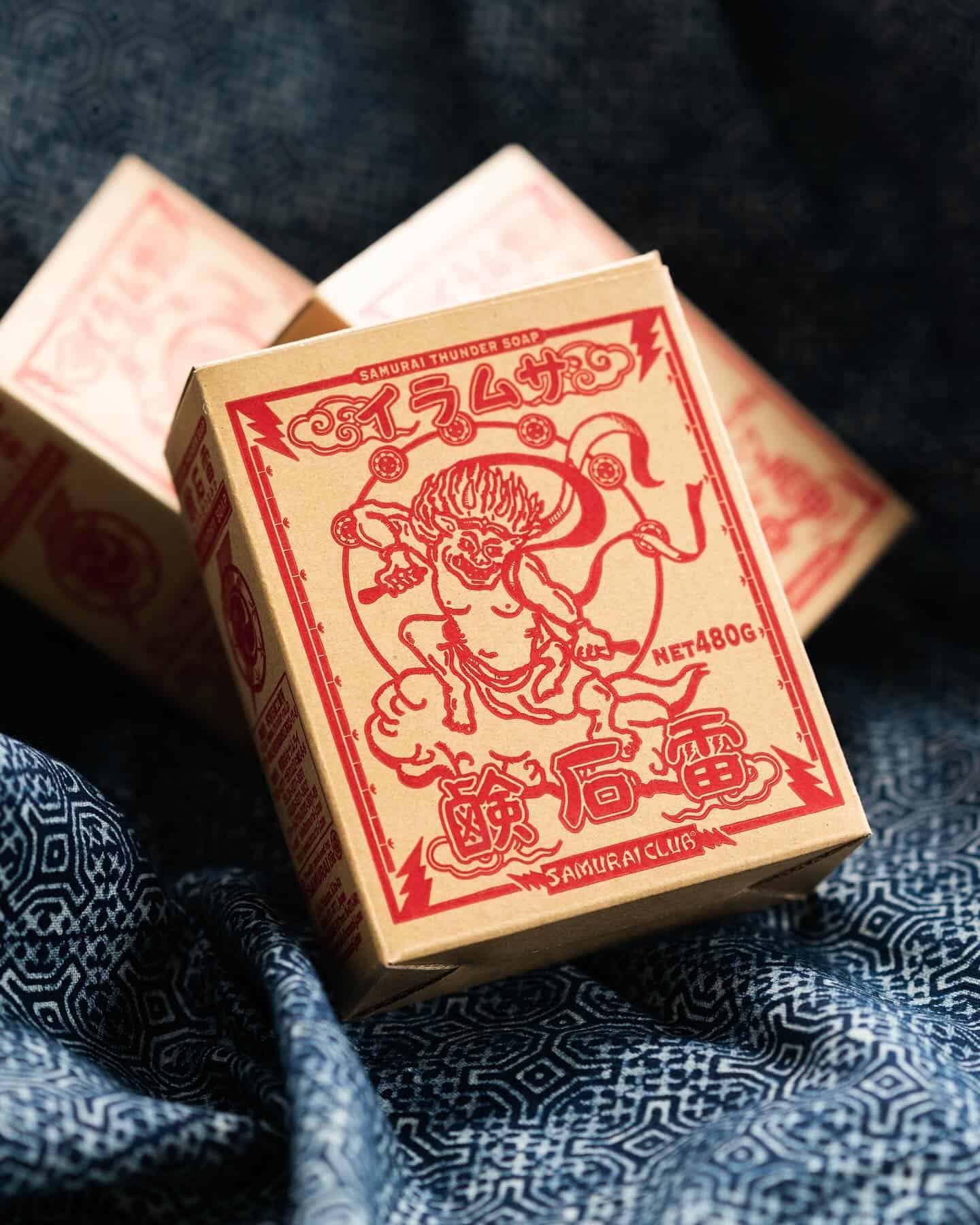 a box of natural denim detergent