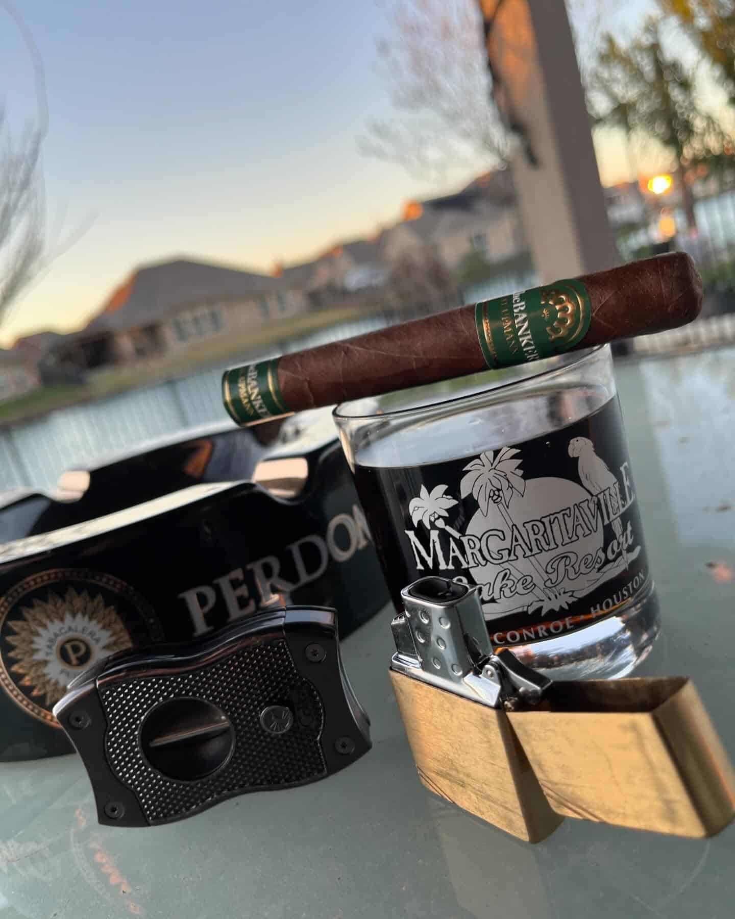 smoking essentials for a cigar