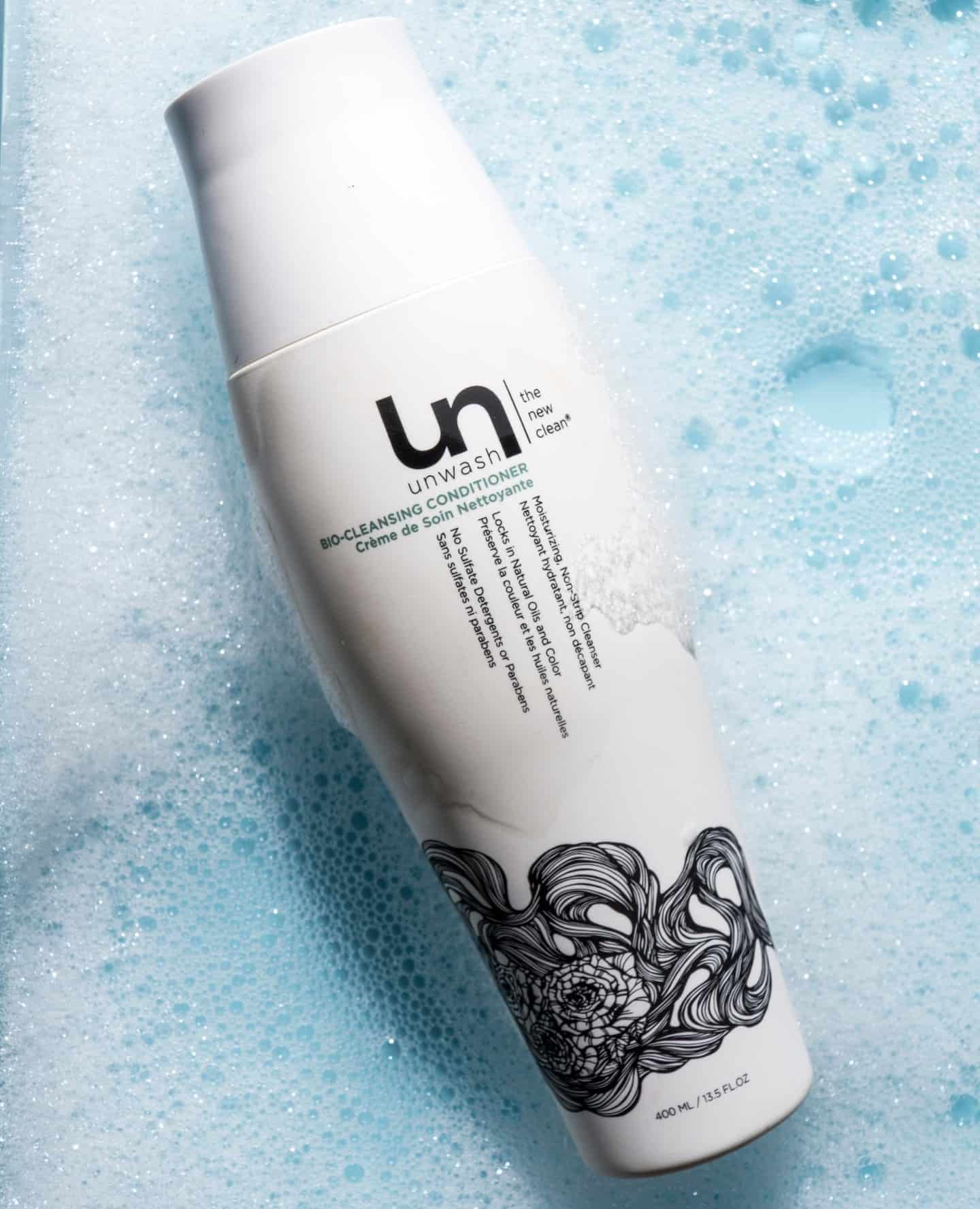 a bottle of bio cleansing conditioner by unwash