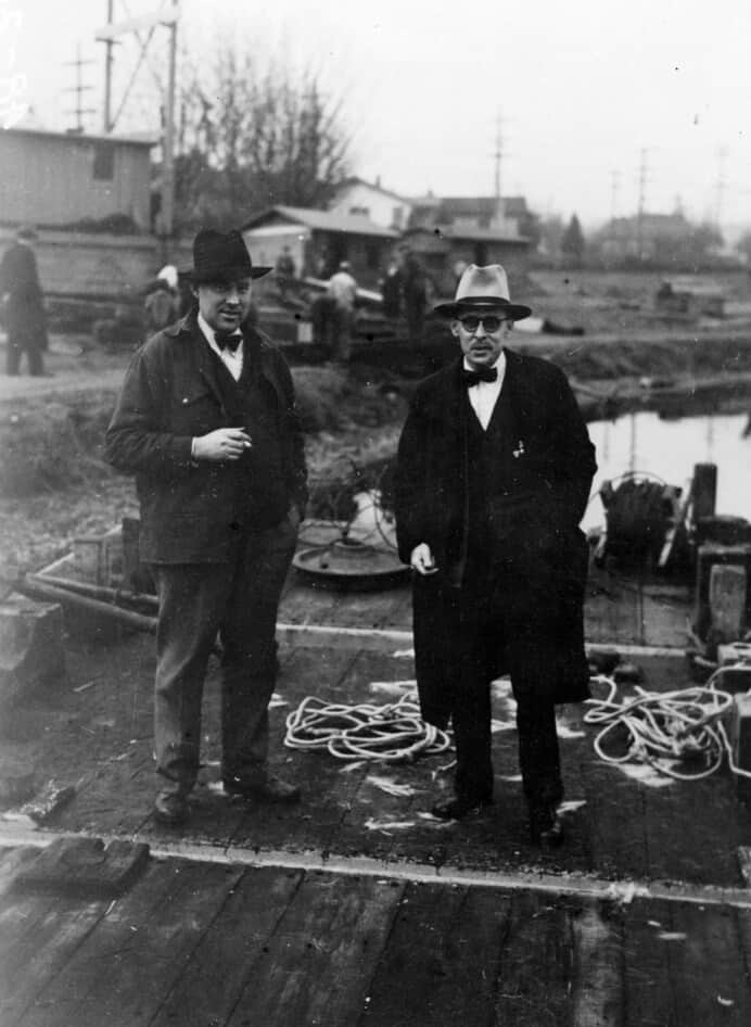 Men at Green Lake, 1935" by Seattle Municipal Archives