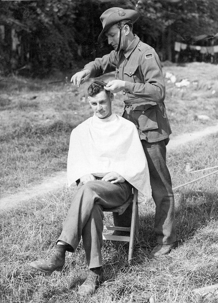 Australian A.I.F. men at their British camp" by State Library Victoria Collections