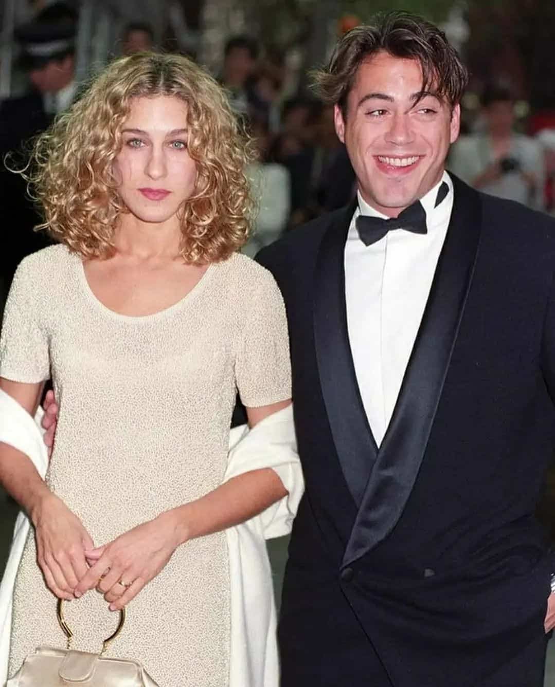 Sarah Jessica Parker and Robert Downey Jr 1991