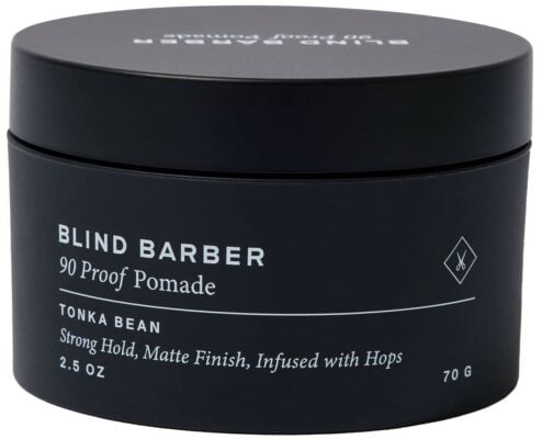 Best of the best pomades for men: Blind Barber 90 Proof Pomade
