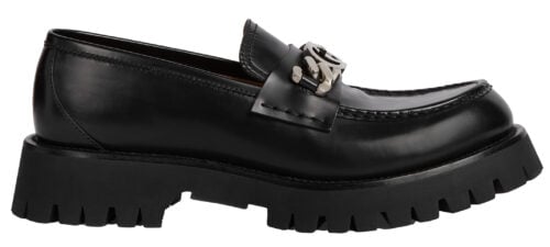 Gucci Harald Leather Loafers