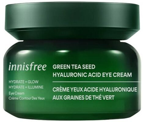 Tops among the best eye creams for men: Innisfree Green Tea Seed Eye Cream