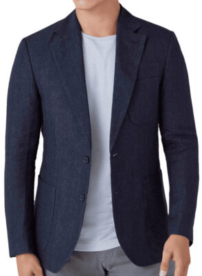 Luca Faloni Linen Blazer