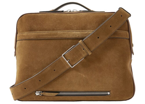 MÉTIER Wanderer Suede Messenger Bag