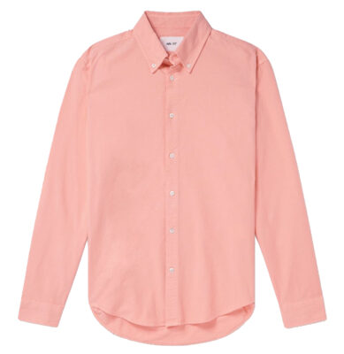 NN07 Arne 5032 Button-Down Collar Cotton Oxford Shirt