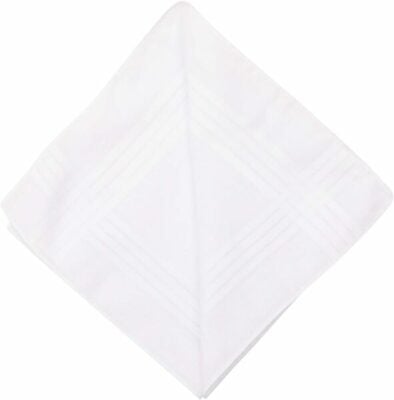 Best men's handkerchiefs top choice: Perry Ellis 12 Pack Handkerchief