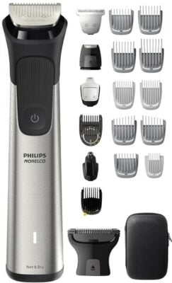 Top pick among the best beard trimmers for stubble: Philips Norelco Multigroom 9000