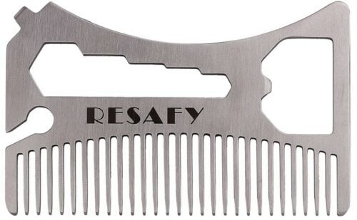 Resafy Stainless Steel Wallet Comb