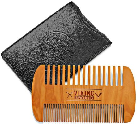 Viking Revolution Wooden Beard Comb
