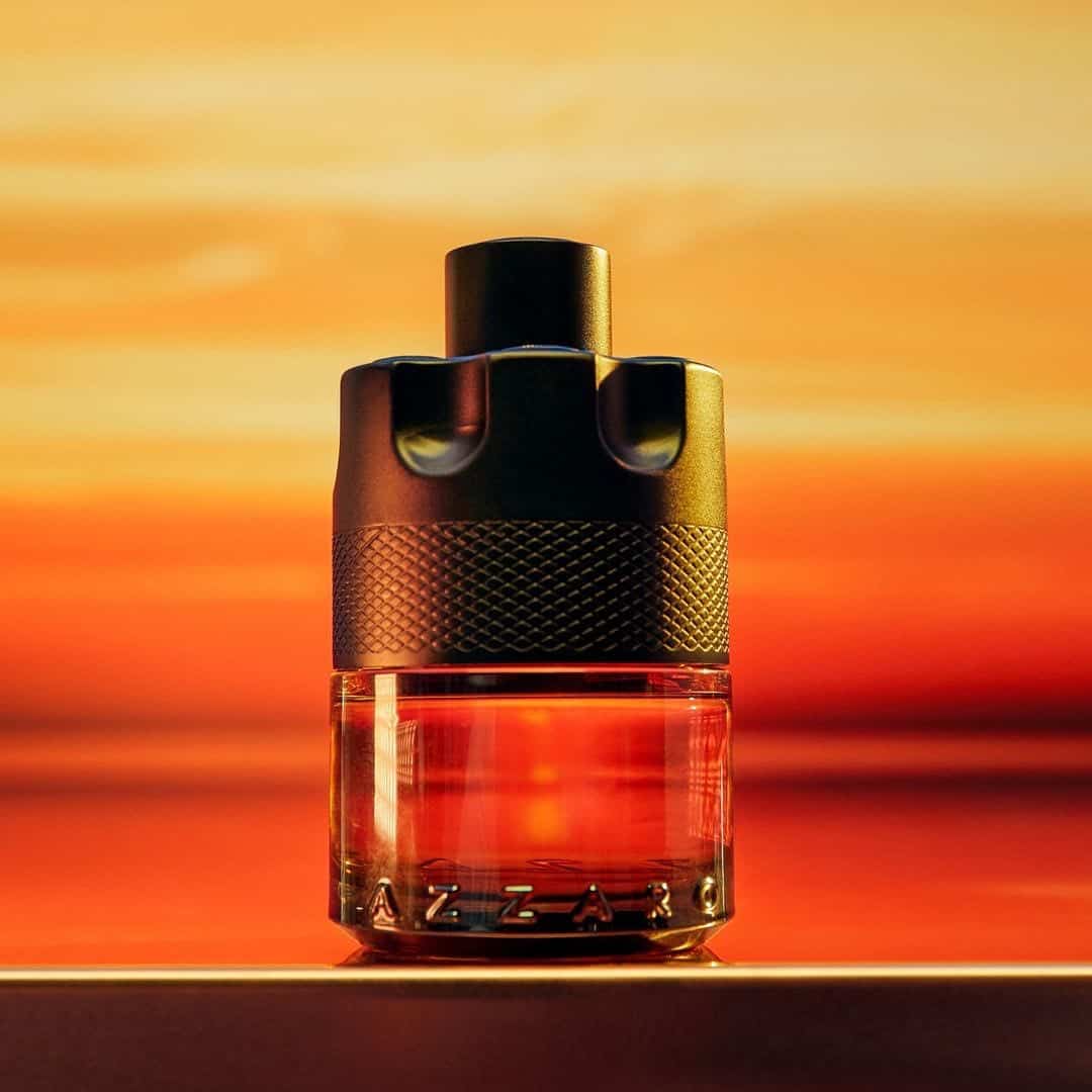 a bottle of the most wanted parfum by azzaro