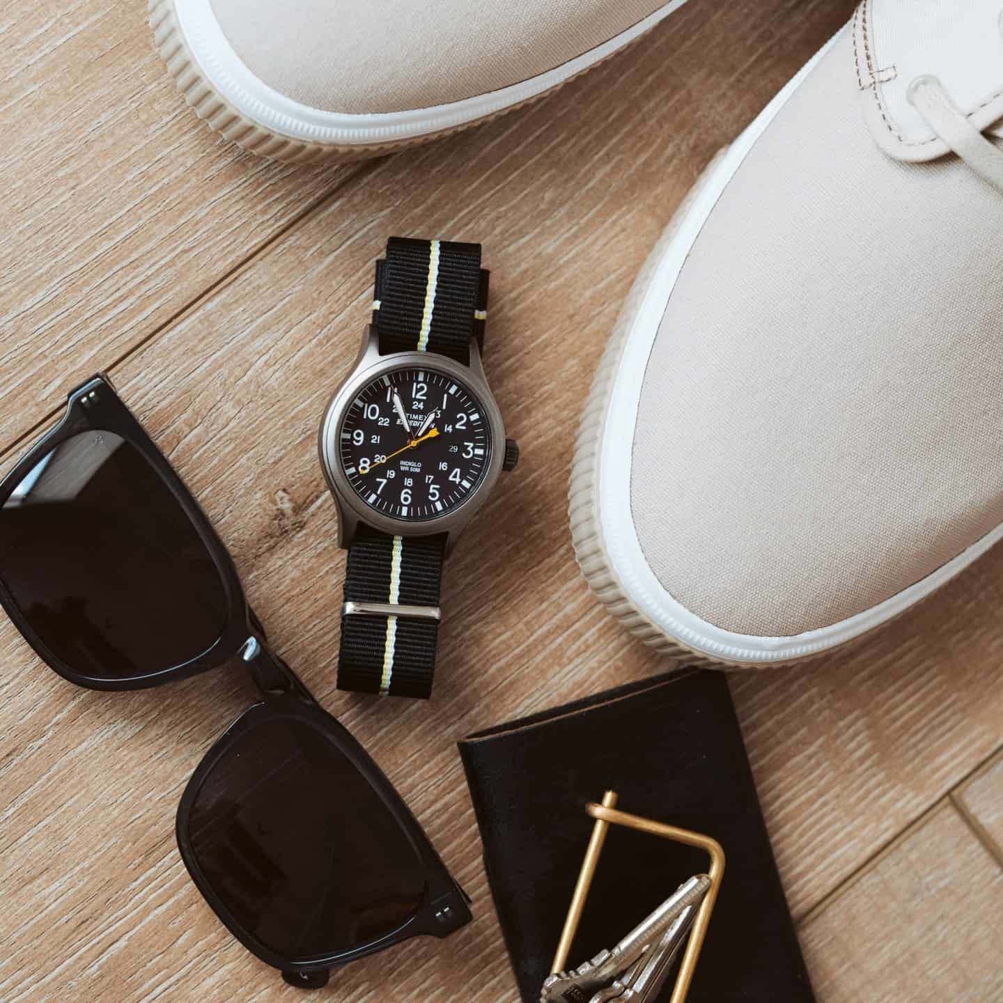 timex watch replaced with a nato strap