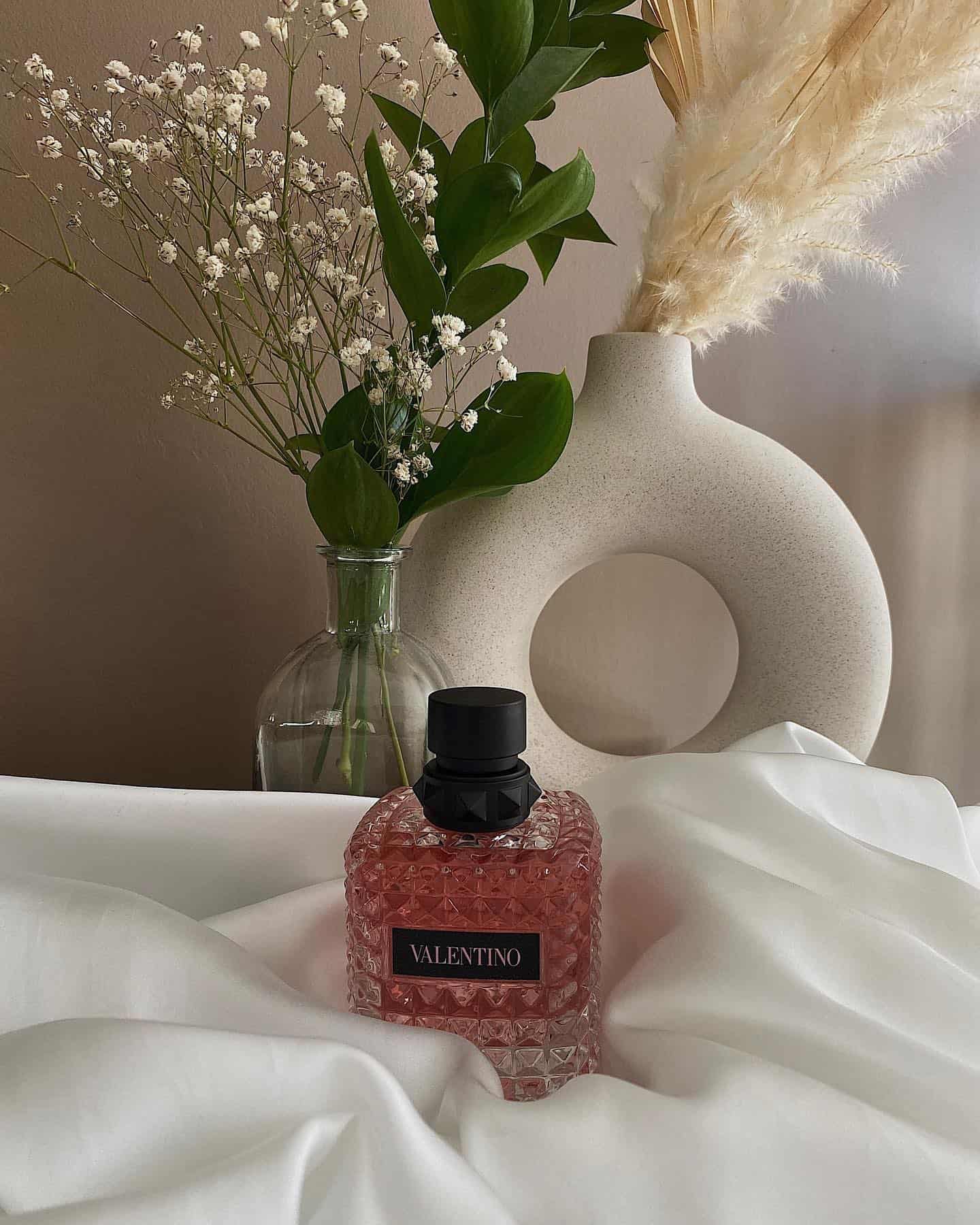 a bottle of valentino pour femme cologne