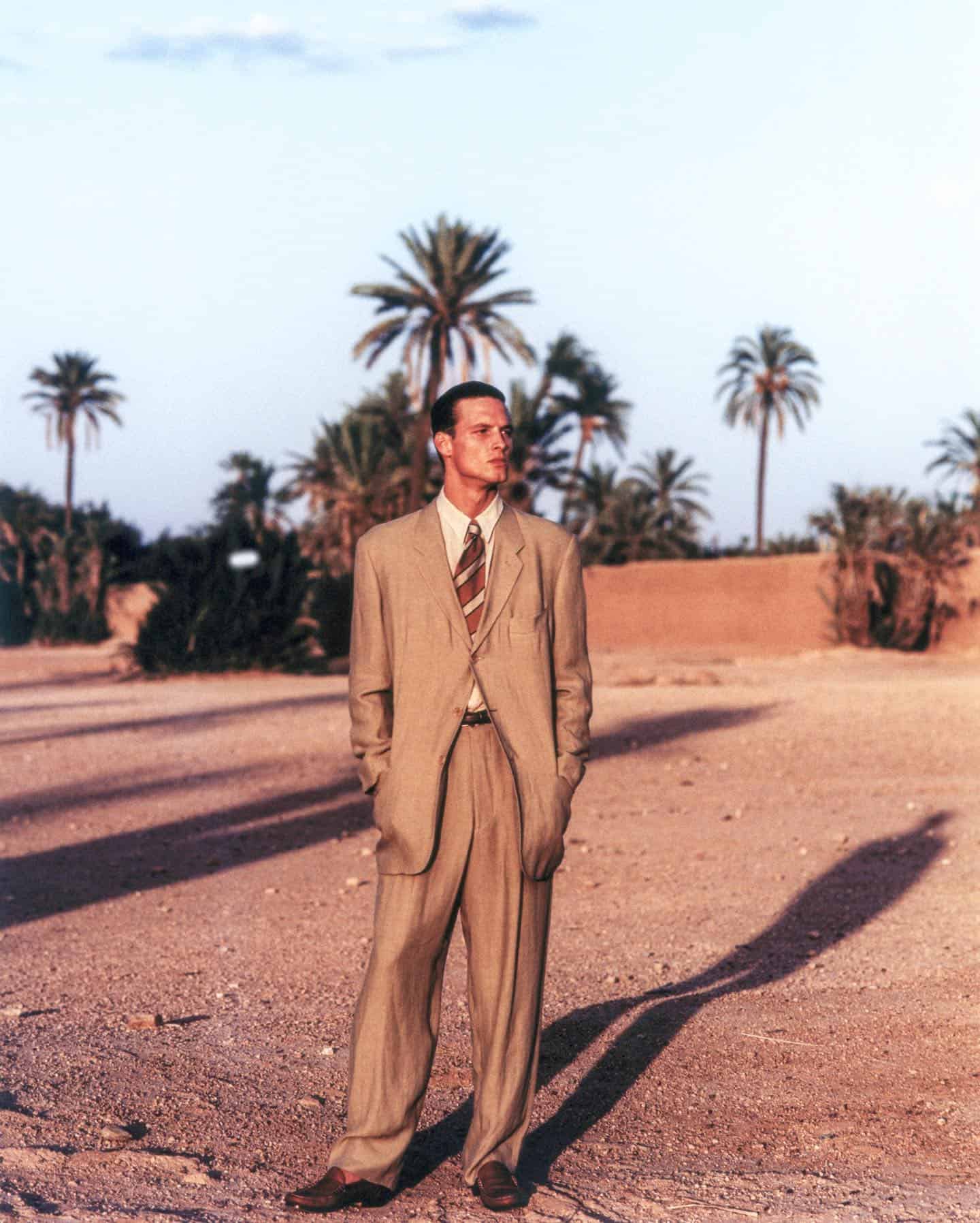 1990s men's fashion: giorgio armani 1990 powersuit