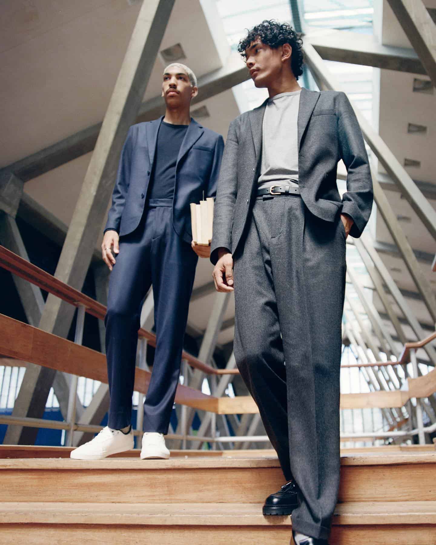 two men wearing suits by lestrange