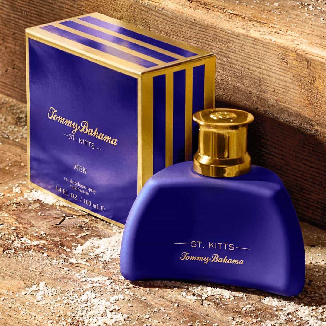 a bottle of st kitts for men cologne by tommy bahama