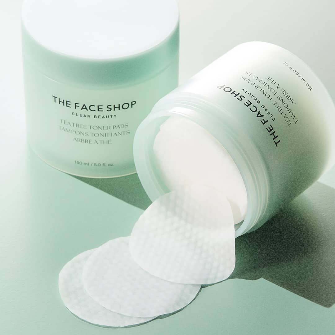 tea tree toner pads by the face shop