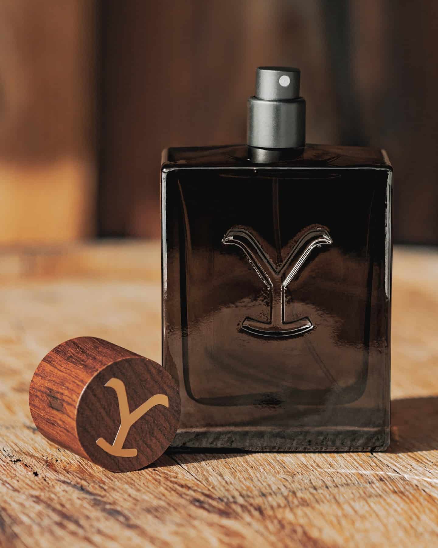 a bottle of yellow stone ride cologne by tru western