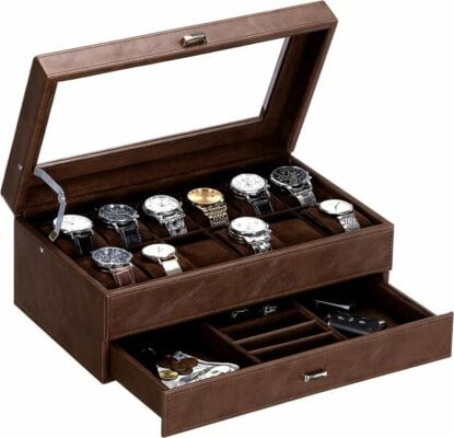 BEWISHOME Watch Box