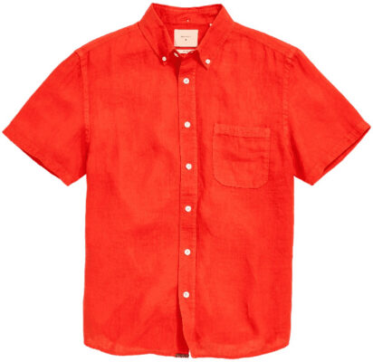 Billy Reid Linen Tuscumbia Shirt