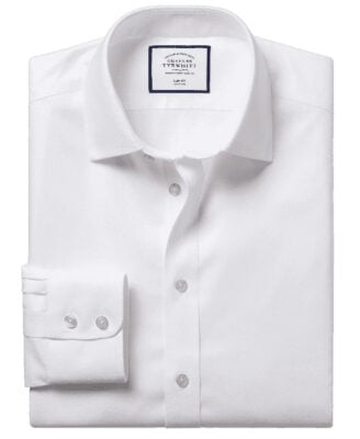Top pick among the best French cuff shirts: Charles Tyrwhitt Non-Iron Twill Shirt