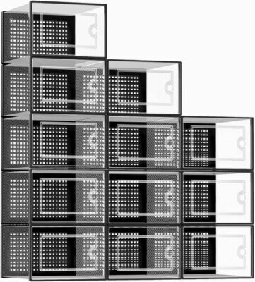 Kuject Shoe Storage Boxes Organizers