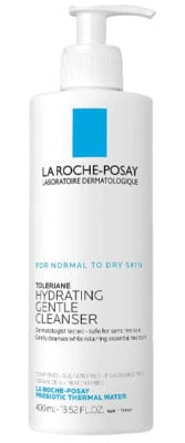 Tops among the best face washes for men with dry skin: La Roche-Posay Toleriane Hydrating Cleanser