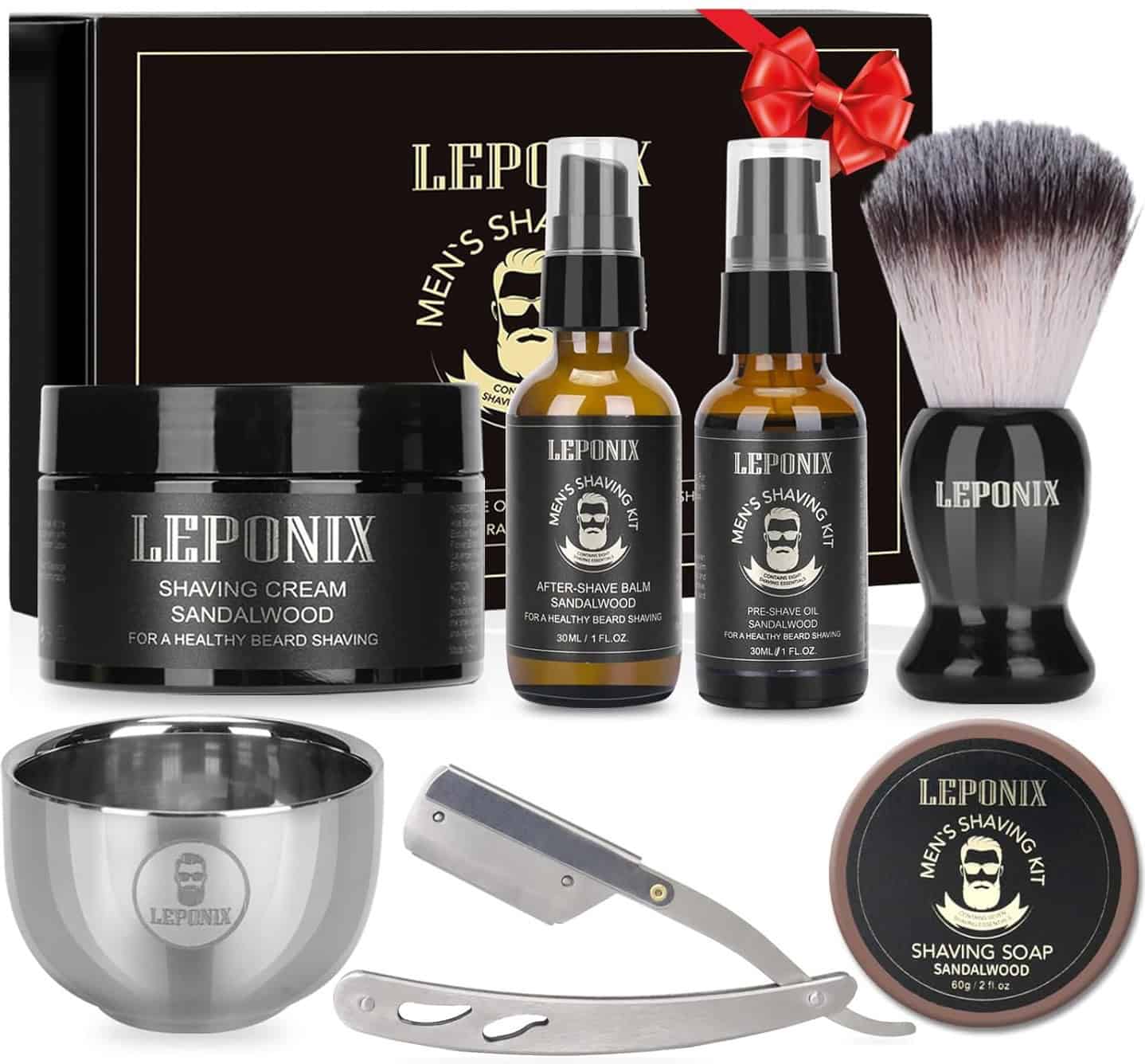 Leponix Straight Razor Shaving Kit