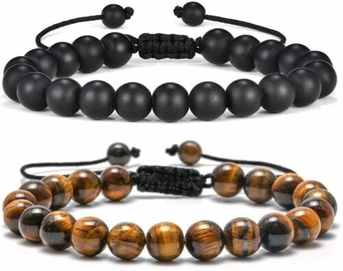 Best men's beaded bracelets – M Mooham Natural Stone Bracelets For Men