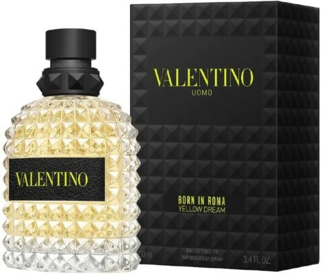 Best spring colognes for men: Valentino Uomo Born in Roma Yellow Dream
