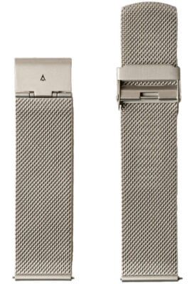 One of many types of watch straps: Void Watches 22mm Milanese Bracelet