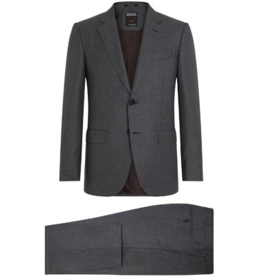 Zegna Grey Oasi Cashmere Suit