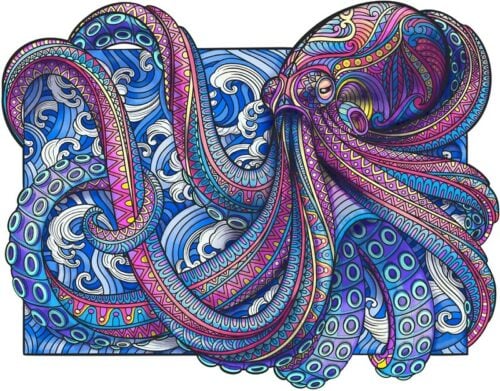 ZenChalet Sea Octopus Jigsaw Puzzles