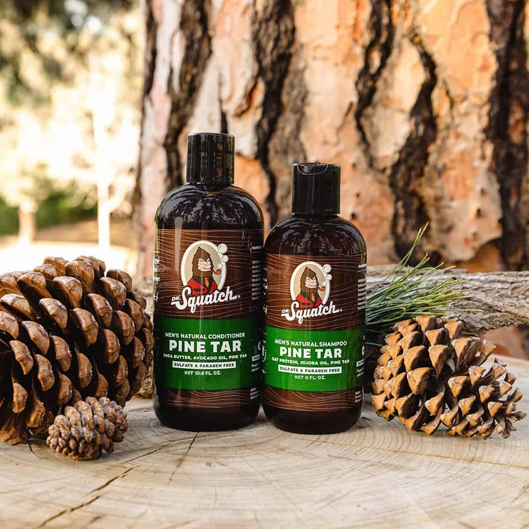 pine tar hair care by dr squatch
