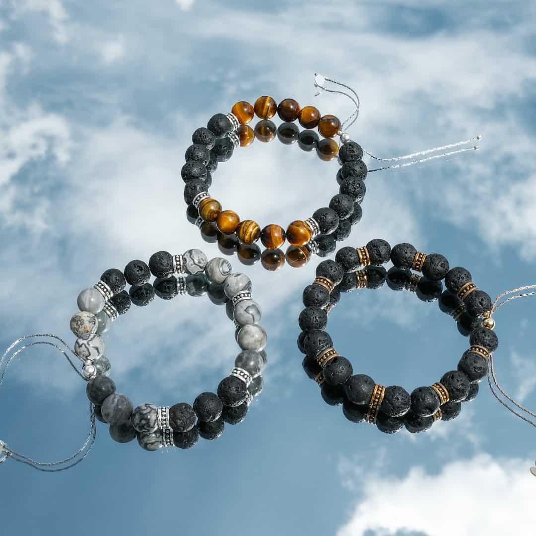 beaded bracelets by holzkern